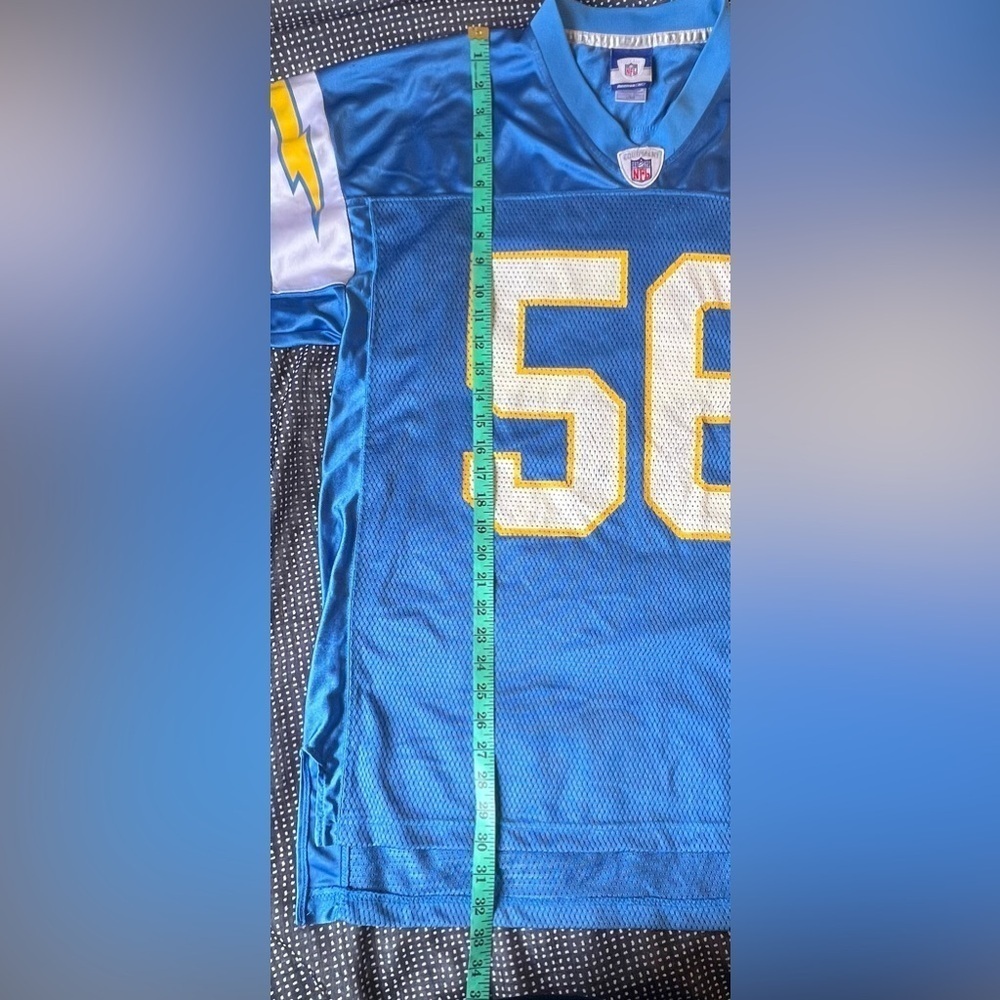 Shawne Merriman San Diego Chargers Reebok Authentic Jersey View 5